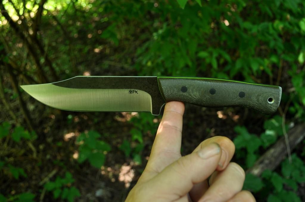 Fletcher Knives Operator 575 In Use